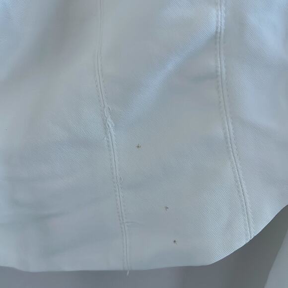 NWT PacSun Beverly and Beck Off-The-Shoulder Button Front Tie Top Blouse Shirt M - Picture 5 of 6